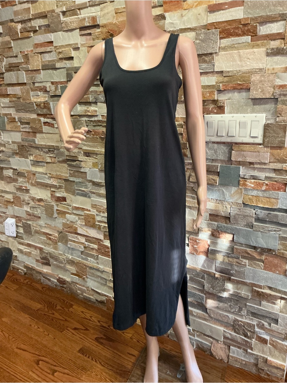 lululemon athletica Black Midi Dress
